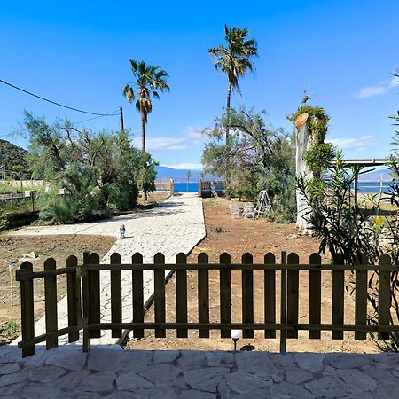 Palm Tree House By The Beach Skhoinos ภายนอก รูปภาพ